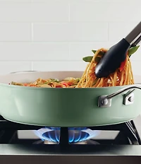 Kitchenaid Hard Anodized Ceramic Nonstick Saute Pan with Lid, 5-Quart