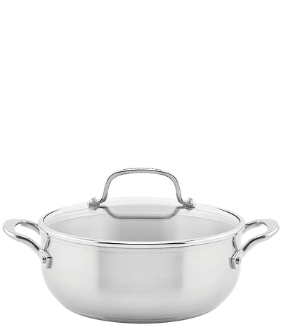 KitchenAid Stainless Steel 3-Ply Casserole with Lid, 4 Qt.