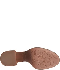 Kork-Ease Aime Leather Platform Block Heel Booties