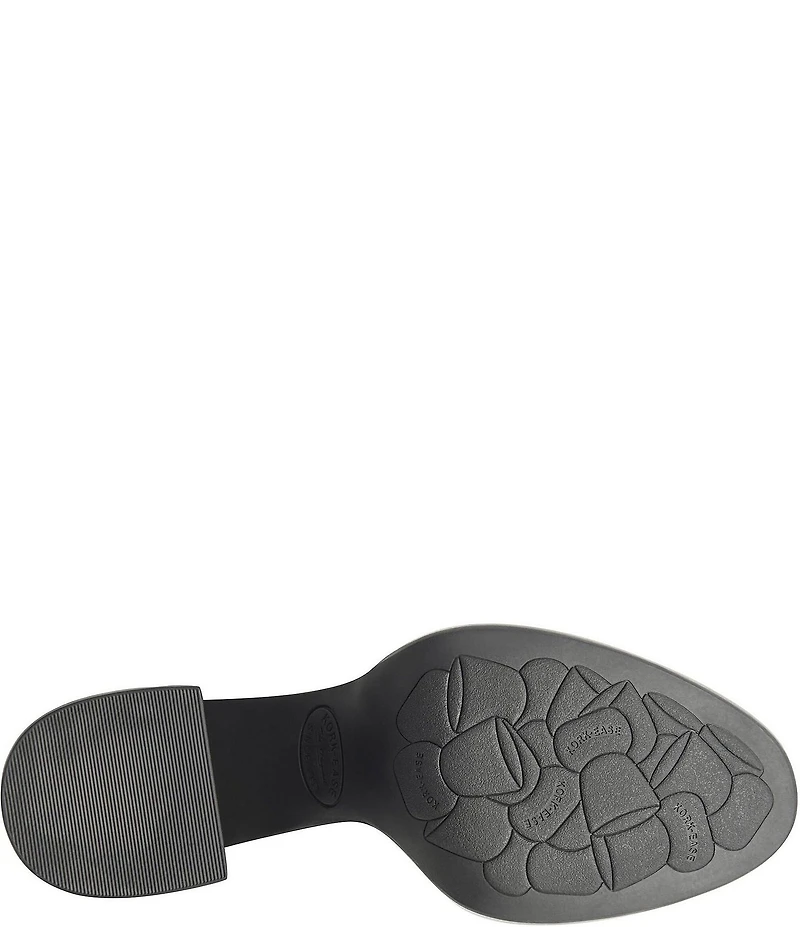 Kork-Ease Anny Leather Block Heel Platform Tall Boots