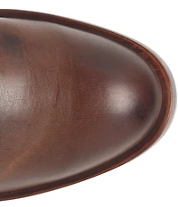 Kork-Ease Anny Leather Block Heel Platform Tall Boots
