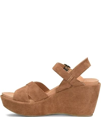 Kork-Ease Ava 2.0 Suede Wedge Platform Sandals