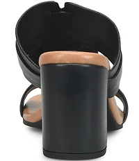 Kork-Ease Brynn Leather Block Heel Slide Sandals