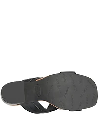 Kork-Ease Brynn Leather Block Heel Slide Sandals