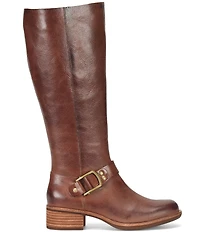 Kork-Ease Carli Leather Buckle Strap Tall Riding Boots