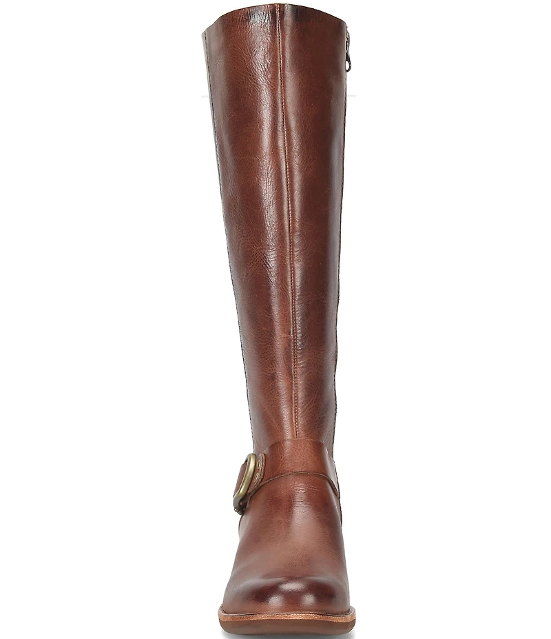 Kork-Ease Carli Leather Buckle Strap Tall Riding Boots