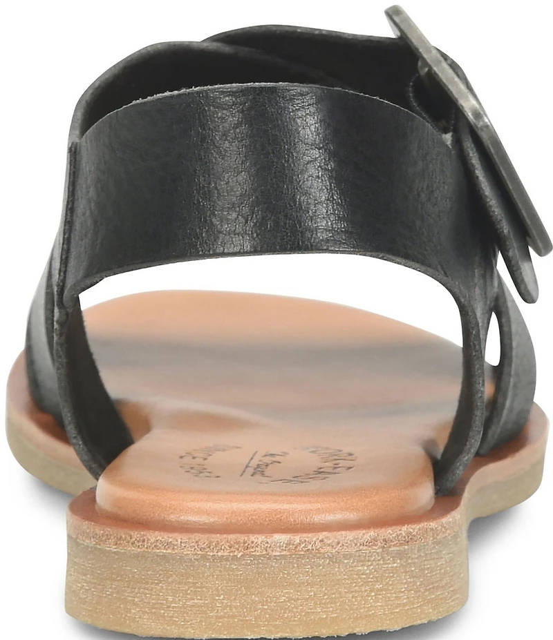 Kork-Ease Dara Leather Ankle Wrap Sandals