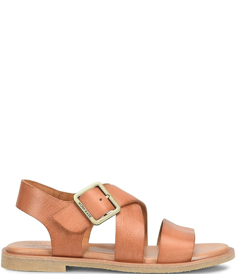 Kork-Ease Dara Leather Ankle Wrap Sandals