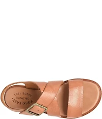 Kork-Ease Dara Leather Ankle Wrap Sandals