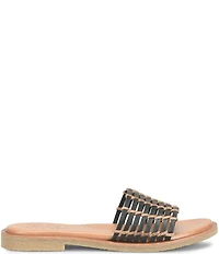 Kork-Ease Deja Handwoven Leather Banded Slide Sandals