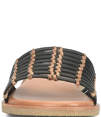 Kork-Ease Deja Handwoven Leather Banded Slide Sandals