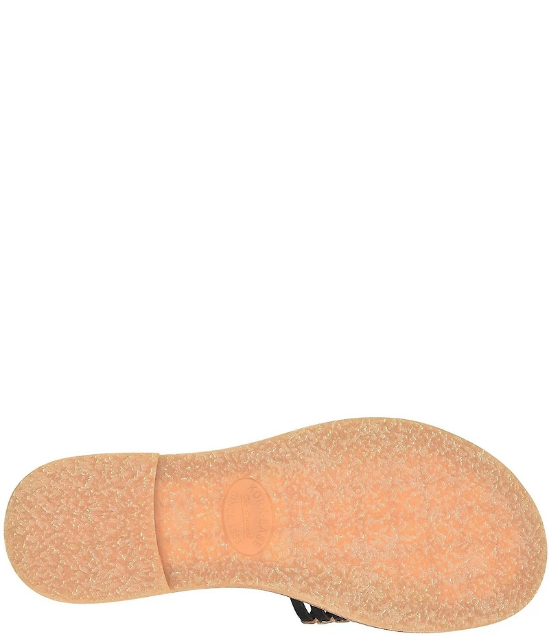 Kork-Ease Deja Handwoven Leather Banded Slide Sandals