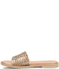 Kork-Ease Deja Handwoven Leather Banded Slide Sandals
