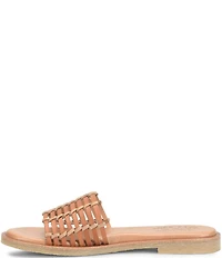 Kork-Ease Deja Handwoven Leather Banded Slide Sandals