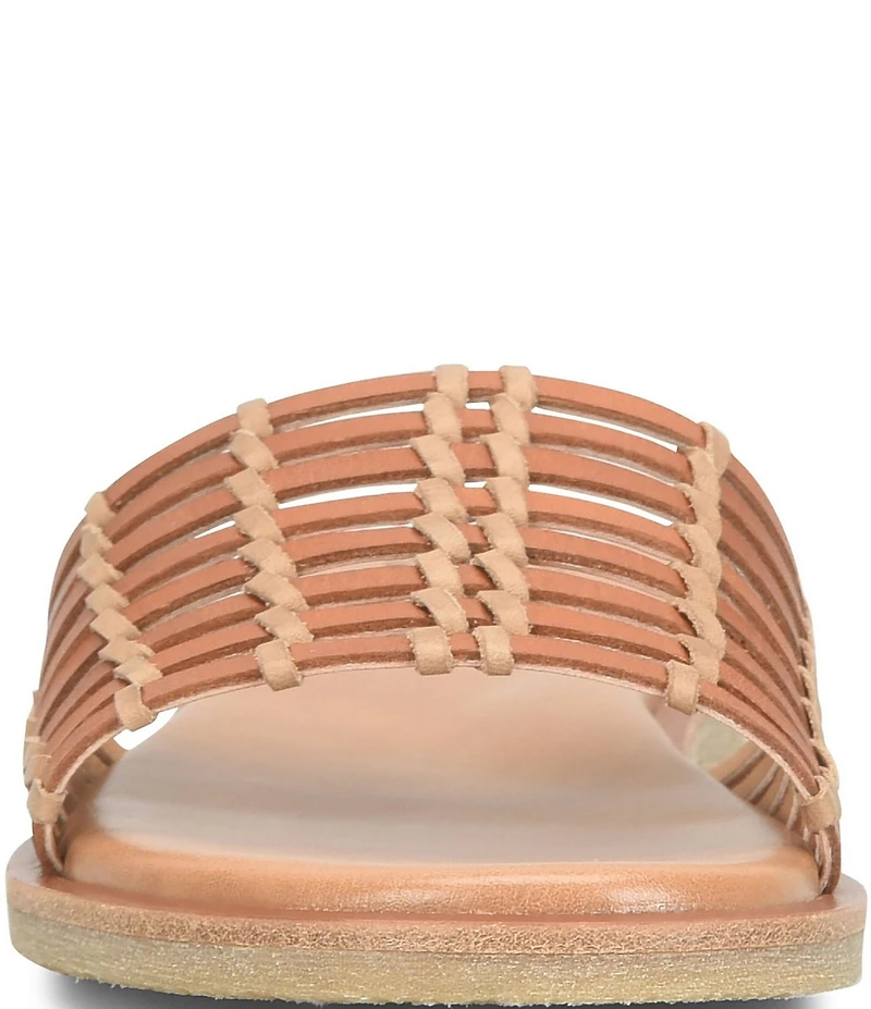 Kork-Ease Deja Handwoven Leather Banded Slide Sandals