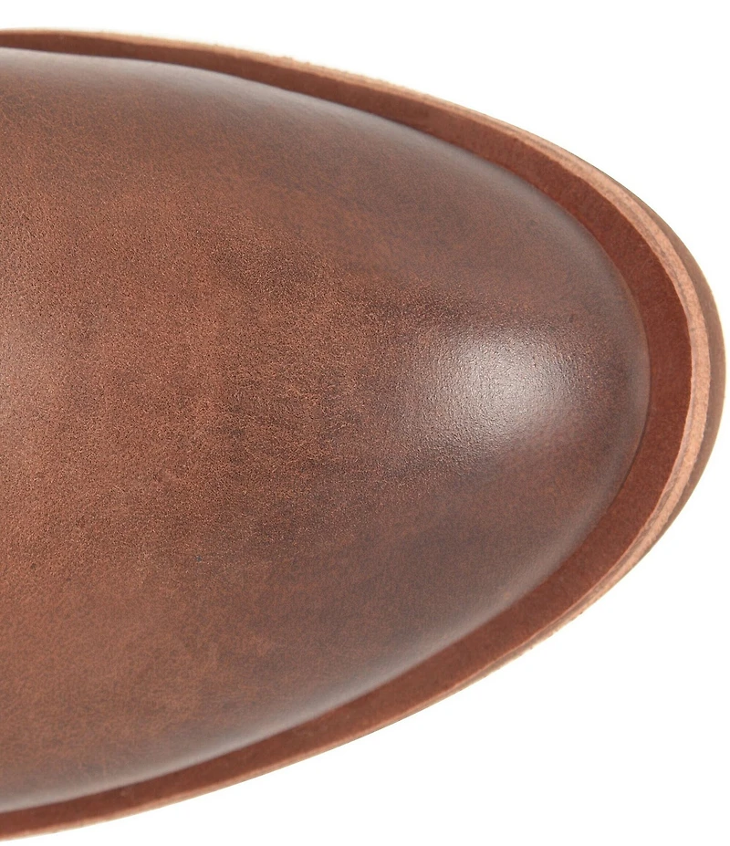 Kork-Ease Ellinor Leather Buckle Hardware Moto Booties