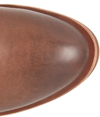 Kork-Ease Ellinor Leather Buckle Hardware Moto Booties