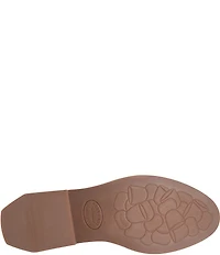 Kork-Ease Ellinor Leather Buckle Hardware Moto Booties