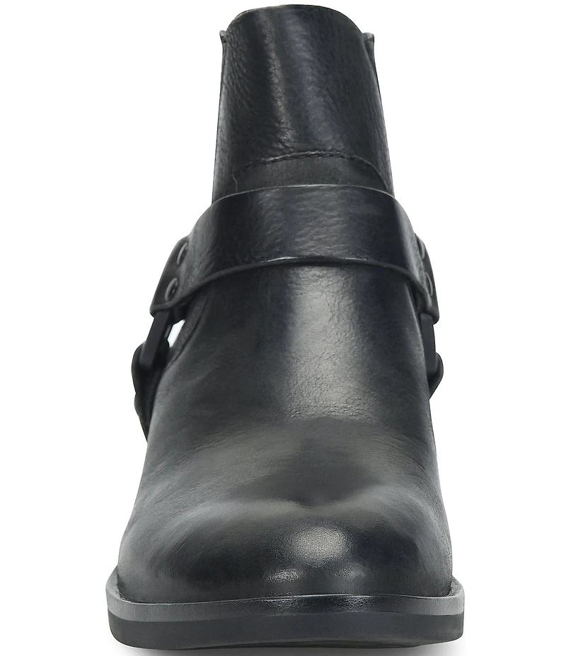Kork-Ease Elsbury Leather Chelsea O-Ring Harness Hardware Ankle Booties