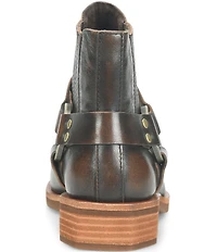 Kork-Ease Elsbury Leather Chelsea O-Ring Harness Hardware Ankle Booties