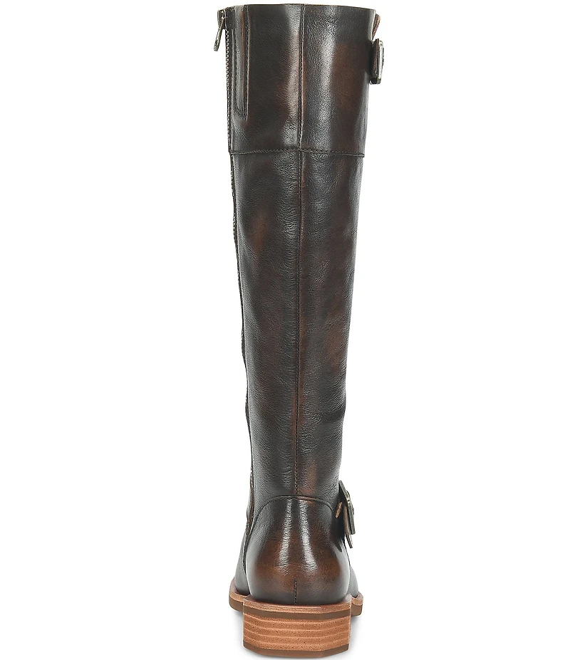 Kork-Ease Everly Leather Tall Buckle Hardware Riding Boots