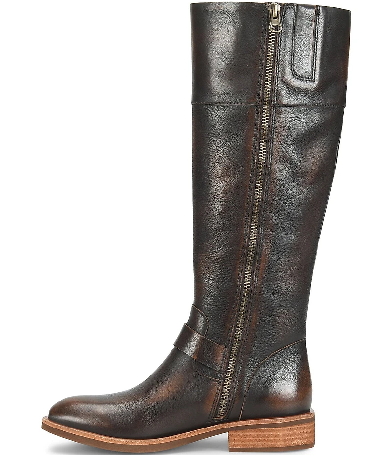 Kork-Ease Everly Leather Tall Buckle Hardware Riding Boots