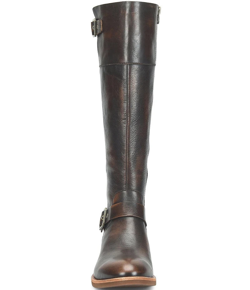 Kork-Ease Everly Leather Tall Buckle Hardware Riding Boots