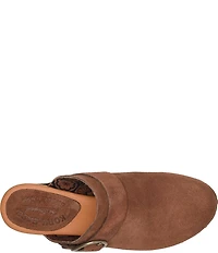 Kork-Ease Gemini Suede Studded Platform Mule Clogs