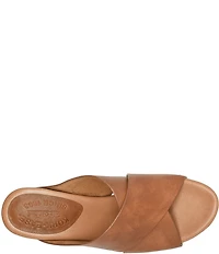 Kork-Ease Gracie Leather Studded Cross Band High Heel Platform Sandals