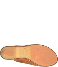 Kork-Ease Gwendolyn Leather Artisan Stitched Clogs