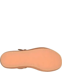 Kork-Ease Hallie Leather Quarter Strap Wedge Sandals