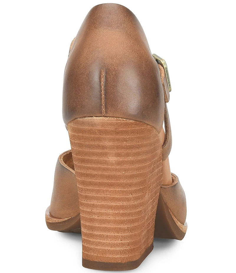 Kork-Ease Harlow Leather Mary Jane Wedge Pumps