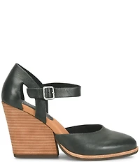 Kork-Ease Harlow Leather Mary Jane Wedge Pumps