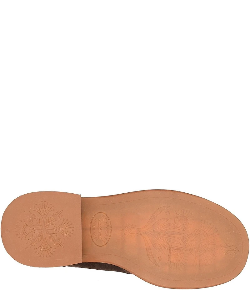 Kork-Ease Jesse Suede Block Heel T-Strap Mary Janes