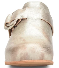 Kork-Ease Kori Leather D-Ring Hardware Wedge Clogs