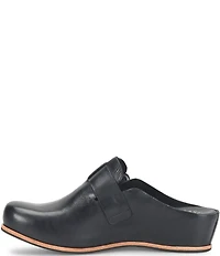 Kork-Ease Kori Leather D-Ring Hardware Wedge Clogs