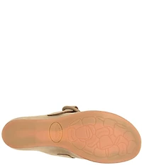 Kork-Ease Kori Suede D-Ring Hardware Wedge Clogs
