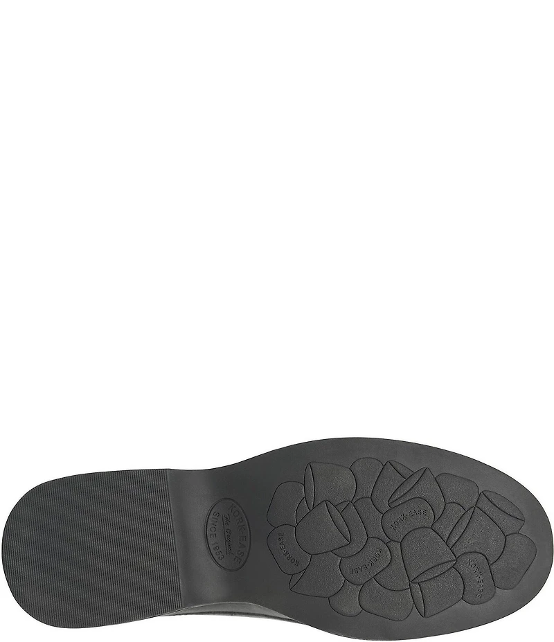 Kork-Ease Penelope Leather Kiltie Platform Oxfords