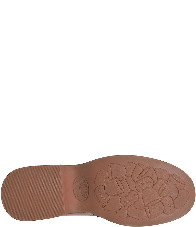 Kork-Ease Pixie Leather Platform Penny Loafers