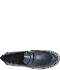 Kork-Ease Pixie Leather Platform Penny Loafers