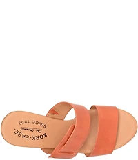 Kork-Ease Raya Leather Banded High Wedge Sandals