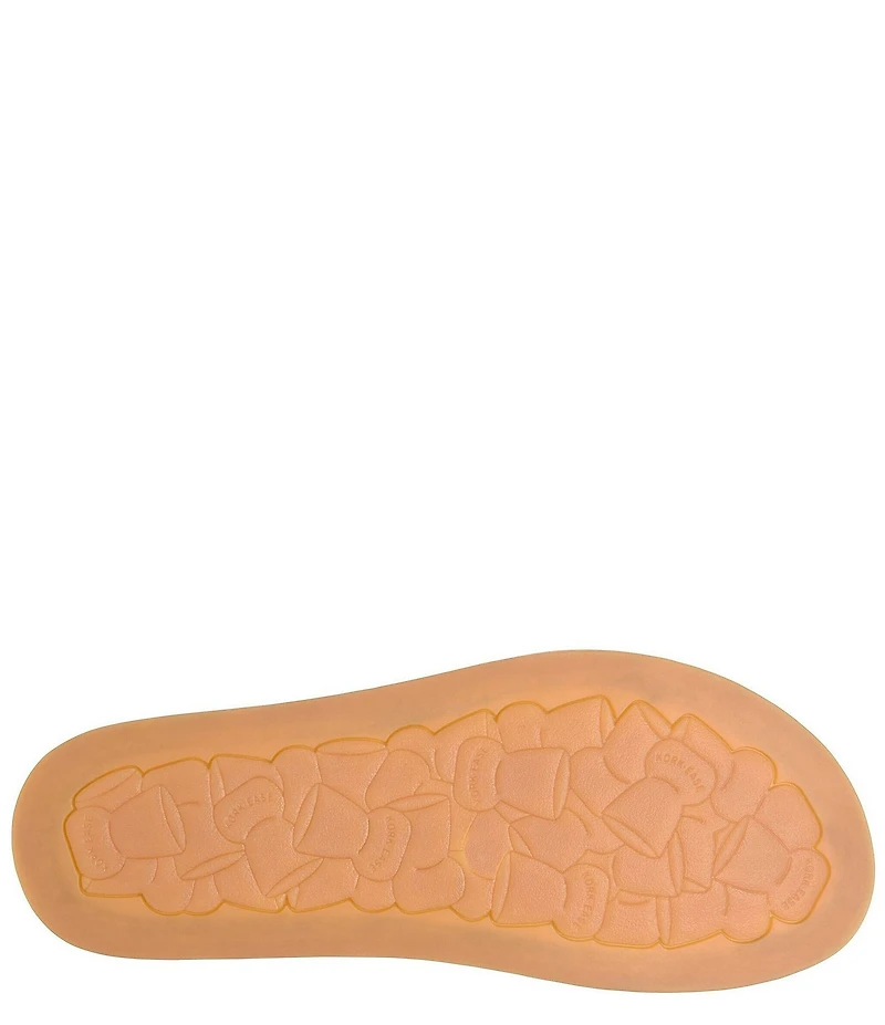 Kork-Ease Tutsi Cross Band Leather Slide Sandals