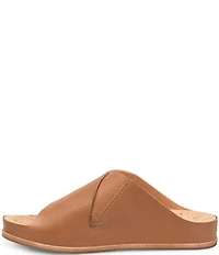 Kork-Ease Tutsi Cross Band Leather Slide Sandals