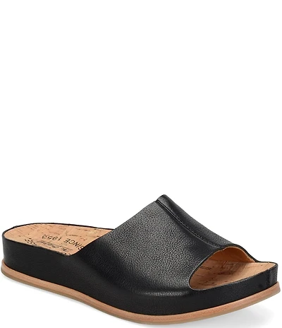 Kork-Ease Tutsi Leather Slides