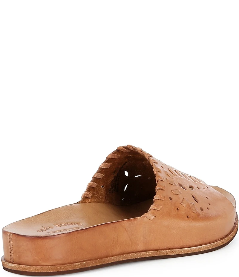 Kork-Ease Tutsi Woven Leather Banded Slide Sandals