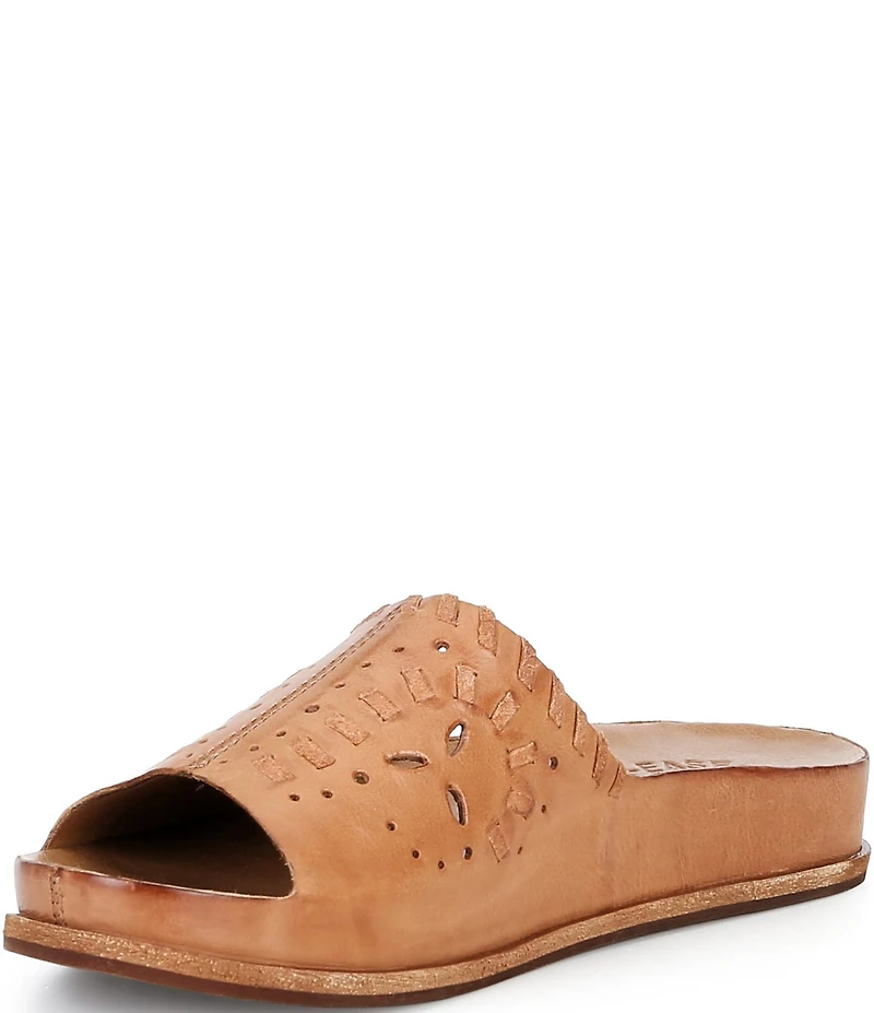 Kork-Ease Tutsi Woven Leather Banded Slide Sandals