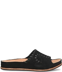 Kork-Ease Tutsi Woven Suede Banded Slide Sandals