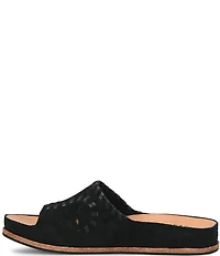 Kork-Ease Tutsi Woven Suede Banded Slide Sandals
