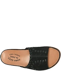 Kork-Ease Tutsi Woven Suede Banded Slide Sandals