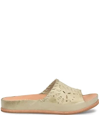 Kork-Ease Tutsi Woven Suede Banded Slide Sandals